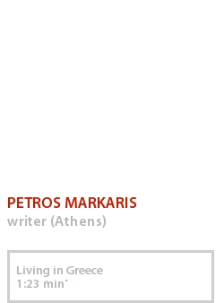 PETROS MARKARIS - LIVING IN GREECE